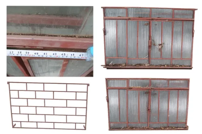 Janela + Grade de Proteção (casa desmanchada) 