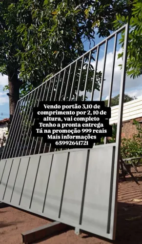 Promoção de Portão completo novo