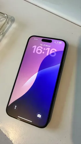 iPhone 16 Plus 128GB Preto - Bateria 99%