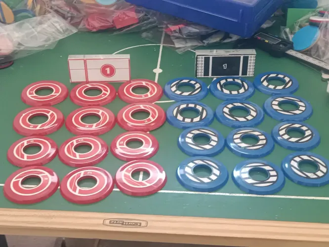2 times argolados futebol de botão
