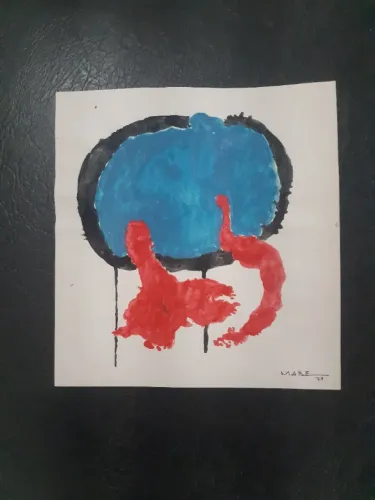 Pintura de Manabu Mabe