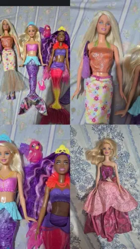 Lote de bonecas Barbie