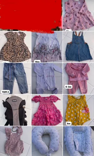 Lote roupa de Menina