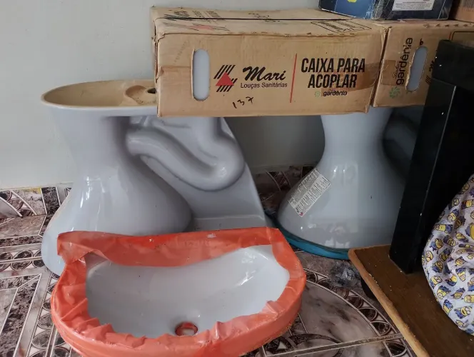 Kit sanitário e piá