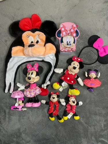 Minie Disney Store , pelúcia , boneca , vários itens originais 