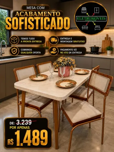 Mesa com Cadeiras