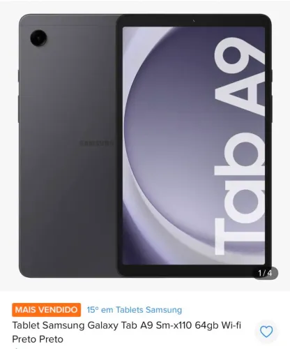 Tablet Samsung a9