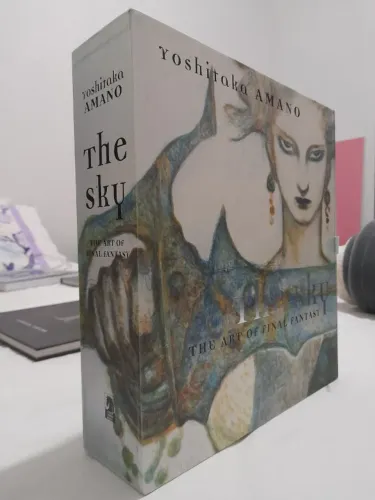 The Sky: The Art of Final Fantasy, Yoshitaka Amano, primeira edição, Usado em ótimo estado