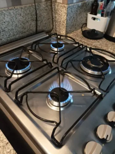 Fogão 4 bocas Electrolux 2 fornos BiVolt