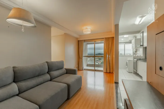 Apartamento no Garden Ecoville, 3 Quartos, 01 Vaga, Sacada com Churrasqueira, Ecoville, Cu