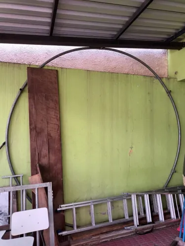 Cama elástica gigante diâmetro 3 metros sem a rede de proteção (para trocar por uma menor)