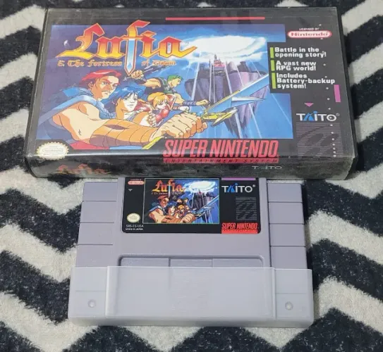 Jogo Lufia and the Fortress of Doom para SNES Super Nintendo
