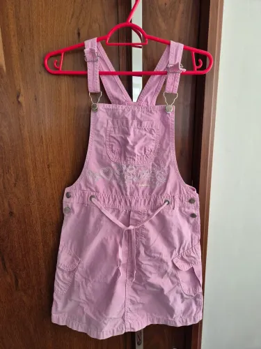 Jardineira menina marca ALPHABETO