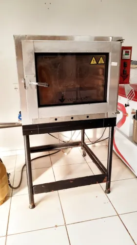 Forno Turbo Venâncio 5 esteiras Gás