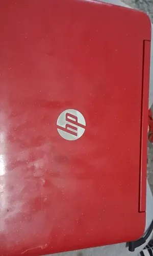 Notebook touch-screen vermelho HP Pavillion