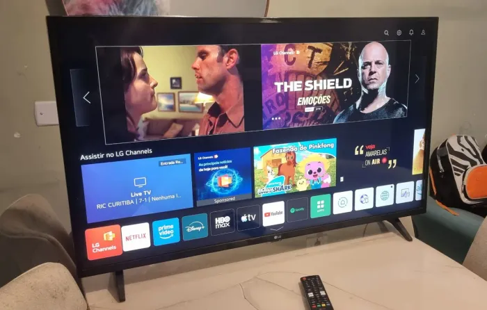 Tv Smart 4K UHD 43 LG - Alexa integrado - Inteligência artificial - Bluetooth - HDR