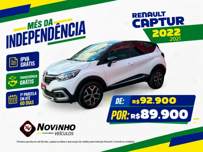 Renault Captur Intense 1.3 TB 16V Flex 5P AUT 2022