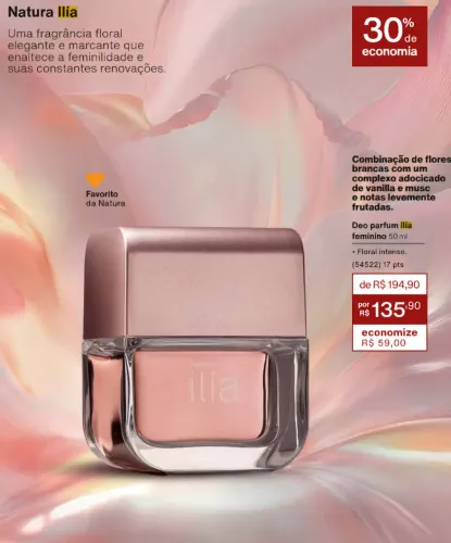 Deo Parfum Ilía Feminino Natura ( Sou Revendedora)