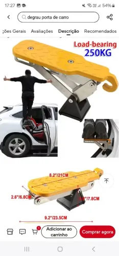 plataforma elevação veicular