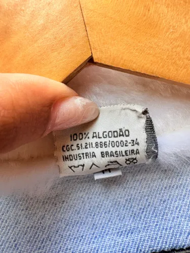jaqueta jeans explosão vintage