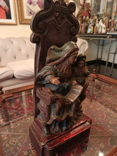 Escultura Imagem de Sant'Ana Mestra