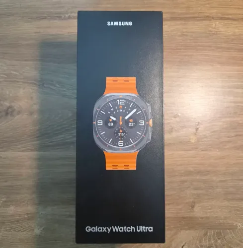 Samsung Galaxy Watch Ultra, 47mm, LTE, cor titânio cinza, NOVO, garantia de 1 ano e NF.