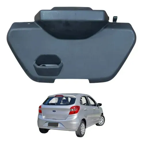 Moldura Tampa Traseira Ford Ka Hatch 2014 2015 2016 2017 Preto