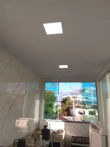 Forros instalados em pvc