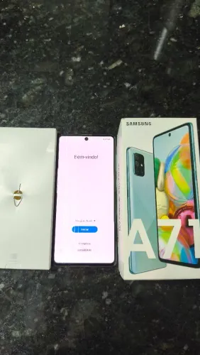 Celular Samsung A71 - 128GB Memória 6GB RAM Usado