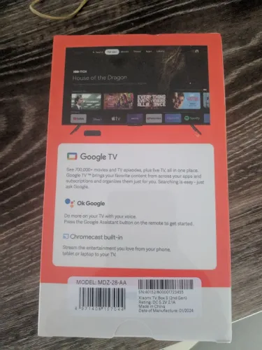 xiaomi mi TV Box S 2nd Gen 4k lacrado 