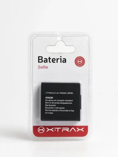Bateria Original X-TRAX Selfie 3.7V 1050mAh para Bastão com Controle Bluetooth