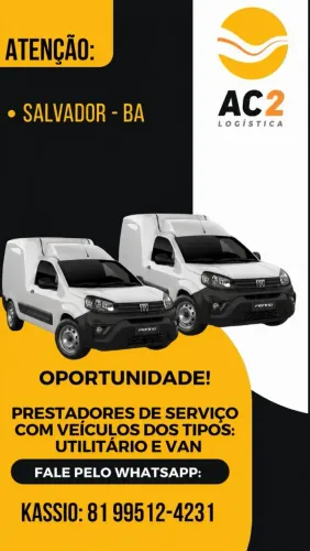 *Oportunidade para motoristas autônomos*