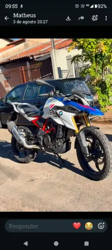 Moto BMW 310 GS