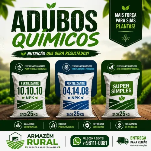 Adubos químicos 10.10 e 04.14.08