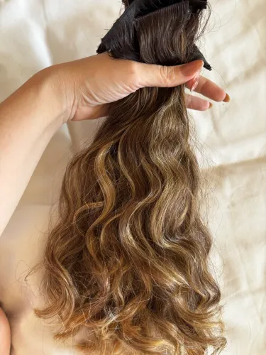 Cabelo brasileiro ondulado