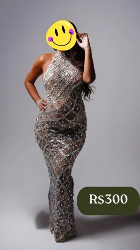 Vestido Ensaio Gestante