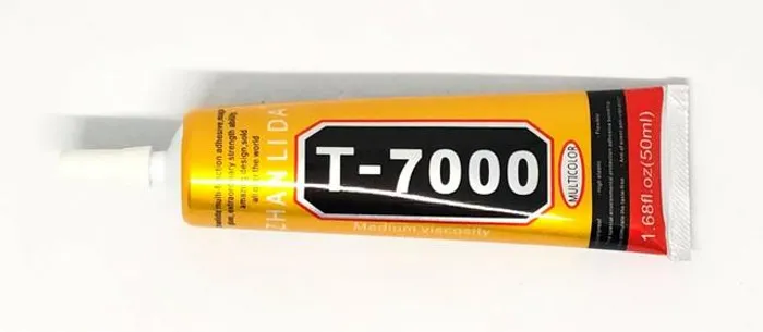Cola Profissional Escura Zhanlida T-7000 Tubo de 50ml Nova e Original
