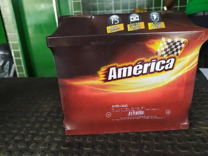 Bateria America 45 ah linha Heliar 15 mese garantia  com a bateria velha dsdsdsds