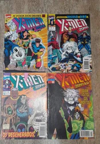 Lote de 4 HQs X-Men 2099