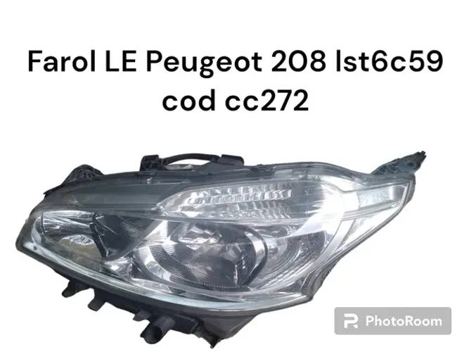 Farol esquerdo peugeot 208
