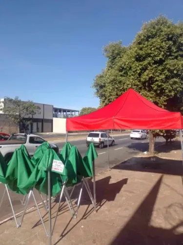Tenda 3x3 lona nailon oferta especial