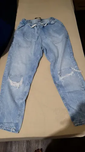 Calça Jeans jogger Desfiada Youcom
