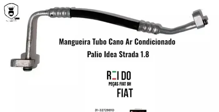 Mangueira tubo de ar Palio Idea e Strada 1.8 semi nova 