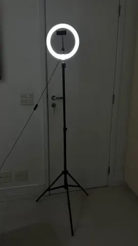 Ring Light 26 cm + Tripé Profissional 