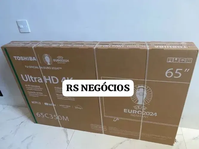 Smart tv Toshiba 65 TB024M, Lacrada + NF (Até 12x)