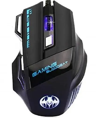 Gaming Blood bat Mouse 7 LED Colors 7 Button