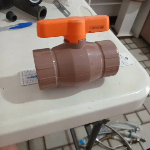 Registro de esfera em PVC soldavel