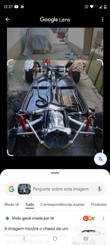 Chassi de Fusca com mecânica