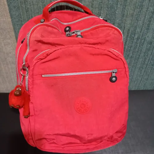 Mochila Kipling Seoul Rosa<br>4,6<br>4,6 de 5 estrelas<br>(97)