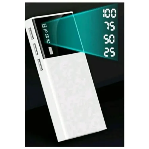 Carregador Portátil 10000mAh Power Bank Inova 2 Cargas Completas